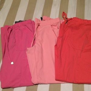 7 Pairs of Scrub Pants